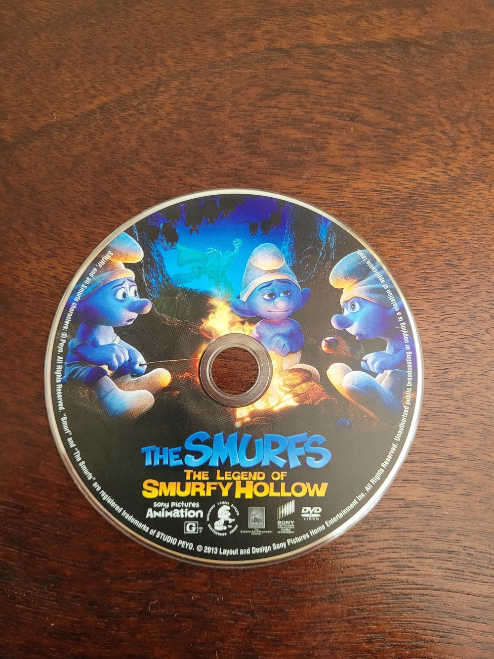 Sony - The Smurfs - The Legend of Smurfy Hollow - DVD Movie